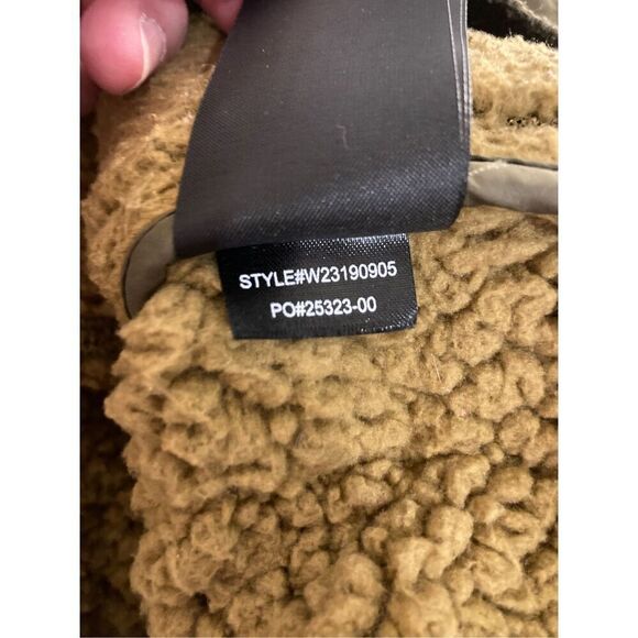 PrAna Women's Diva Varsity Quilted Long Sleeve Sherpa Lined Full Zip Jacket Size - Picture 16 of 16